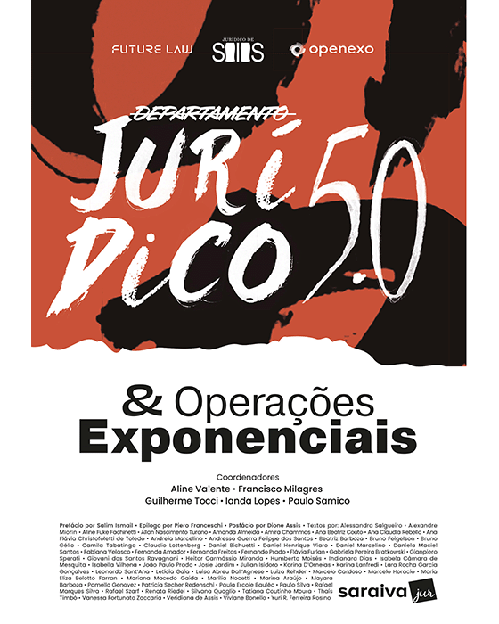 Capa do livro Jurídico 5.0 e Operações Exponenciais